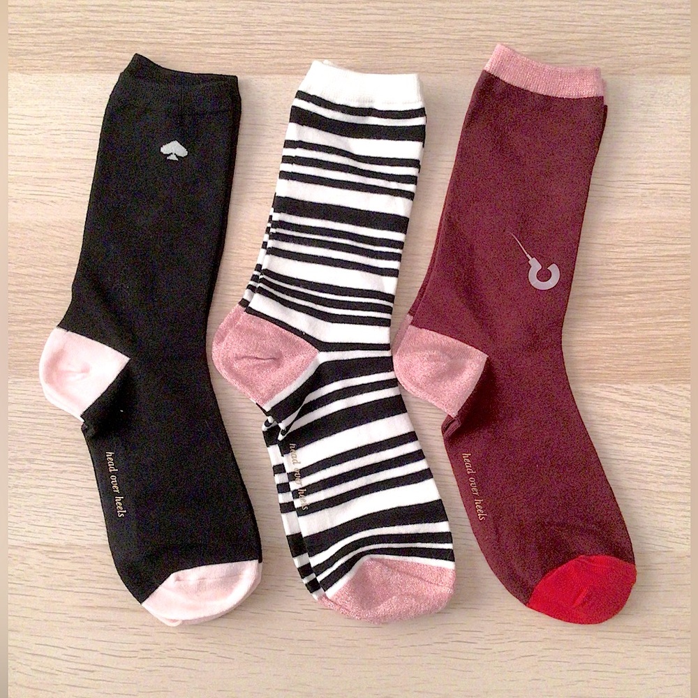 Kate Spade Sock Bundle NWOT